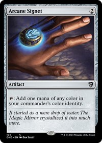 Arcane Signet, Commander: Phyrexia: All Will Be One