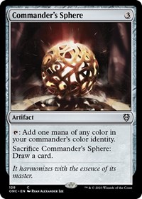 Commander's Sphere, Commander: Phyrexia: All Will Be One
