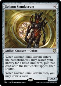 Solemn Simulacrum, Commander: Phyrexia: All Will Be One