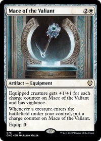 Mace of the Valiant, Commander: Phyrexia: All Will Be One