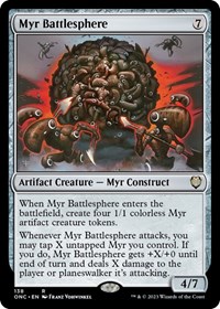 Myr Battlesphere, Commander: Phyrexia: All Will Be One
