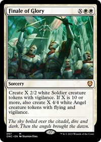Finale of Glory, Commander: Phyrexia: All Will Be One