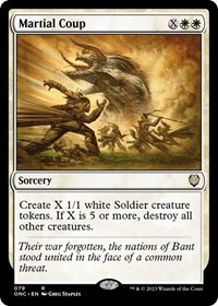 Martial Coup, Commander: Phyrexia: All Will Be One