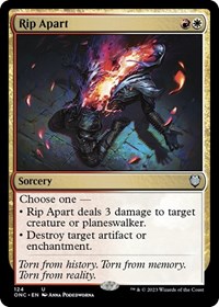 Rip Apart, Commander: Phyrexia: All Will Be One