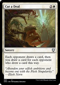 Cut a Deal, Commander: Phyrexia: All Will Be One