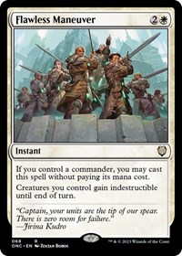 Flawless Maneuver, Commander: Phyrexia: All Will Be One