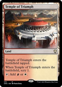 Temple of Triumph, Commander: Phyrexia: All Will Be One