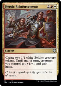 Heroic Reinforcements, Commander: Phyrexia: All Will Be One