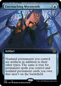 Encroaching Mycosynth (Extended Art), Phyrexia: All Will Be One