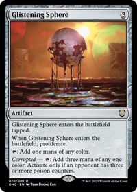 Glistening Sphere, Commander: Phyrexia: All Will Be One
