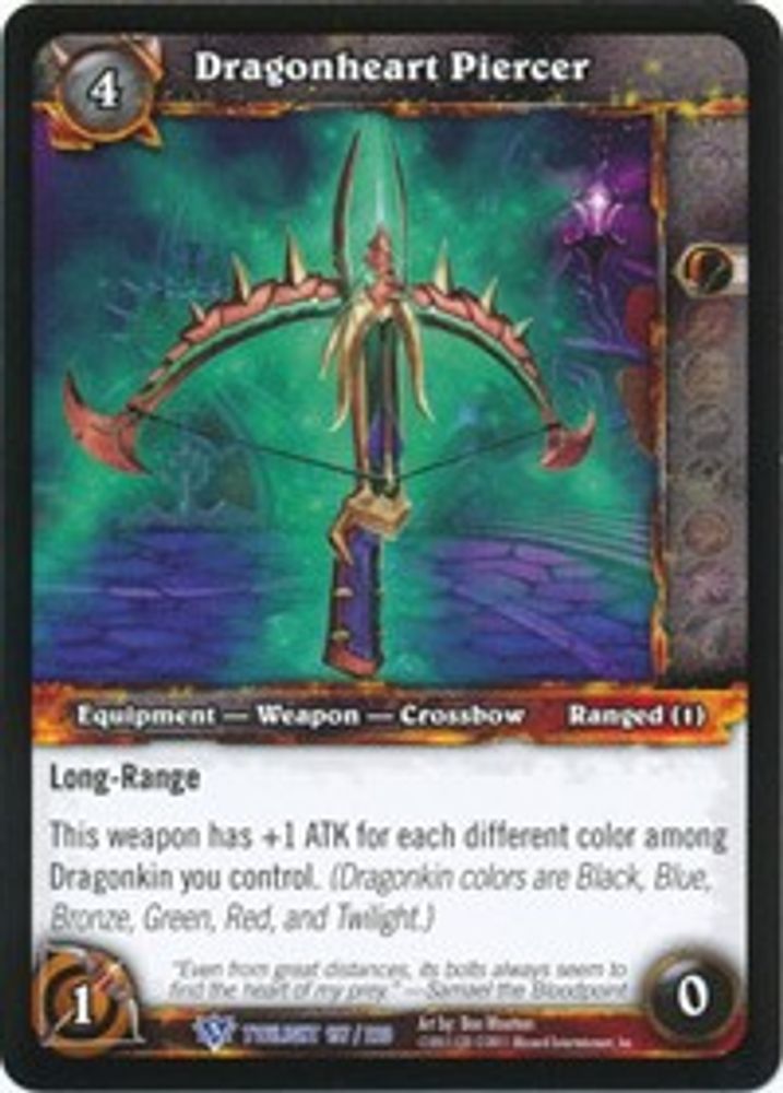 Dragonheart Piercer, Standard, front