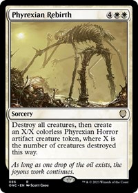 Phyrexian Rebirth, Commander: Phyrexia: All Will Be One