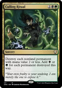 Culling Ritual, Commander: Phyrexia: All Will Be One