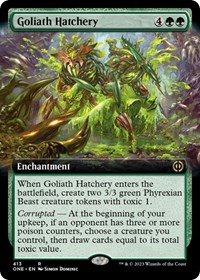 Goliath Hatchery (Extended Art), Phyrexia: All Will Be One
