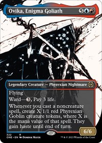 Ovika, Enigma Goliath (Showcase), Phyrexia: All Will Be One