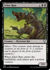 Ichor Rats, Commander: Phyrexia: All Will Be One