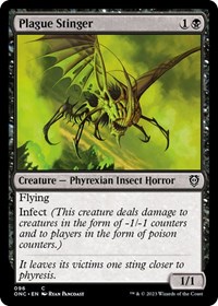 Plague Stinger, Commander: Phyrexia: All Will Be One