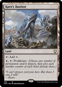 Karn's Bastion, Commander: Phyrexia: All Will Be One