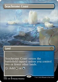 Seachrome Coast (Borderless), Phyrexia: All Will Be One