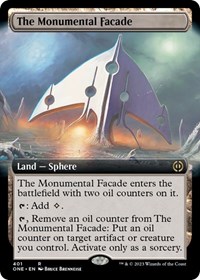 The Monumental Facade (Extended Art), Phyrexia: All Will Be One