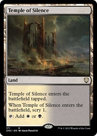 Temple of Silence, Commander: Phyrexia: All Will Be One
