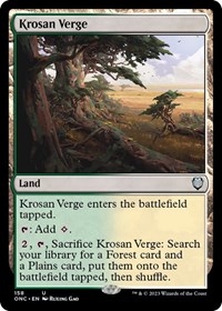 Krosan Verge, Commander: Phyrexia: All Will Be One