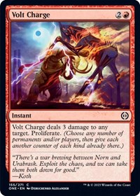 Volt Charge, Phyrexia: All Will Be One