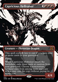 Capricious Hellraiser (Showcase), Phyrexia: All Will Be One