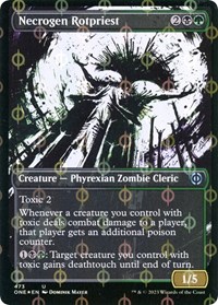 Necrogen Rotpriest (Showcase) (Step-and-Compleat Foil), Phyrexia: All Will Be One