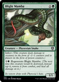 Blight Mamba, Commander: Phyrexia: All Will Be One