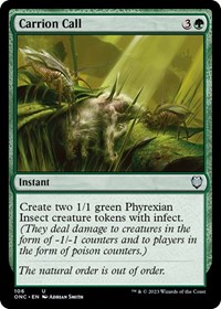 Carrion Call, Commander: Phyrexia: All Will Be One