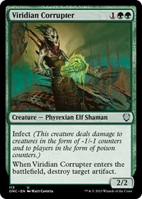 Viridian Corrupter, Commander: Phyrexia: All Will Be One
