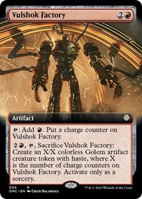 Vulshok Factory (Extended Art), Commander: Phyrexia: All Will Be One