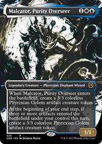 Malcator, Purity Overseer (Showcase), Phyrexia: All Will Be One