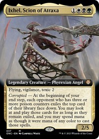 Ixhel, Scion of Atraxa (Extended Art), Commander: Phyrexia: All Will Be One