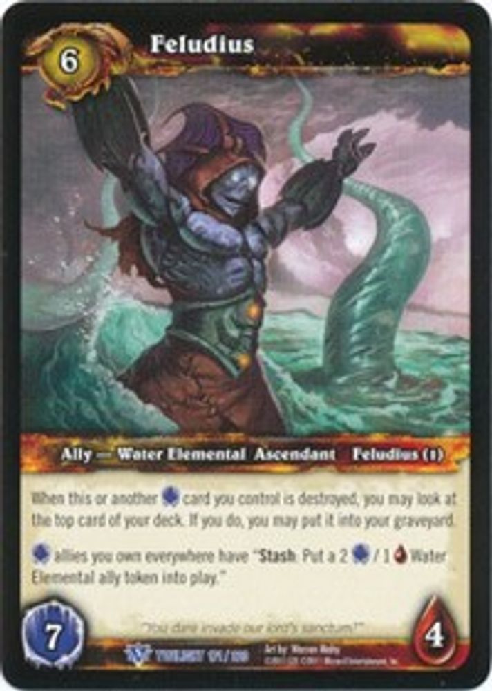 Feludius, Standard, front