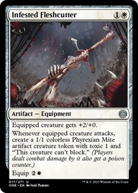 Infested Fleshcutter, Phyrexia: All Will Be One