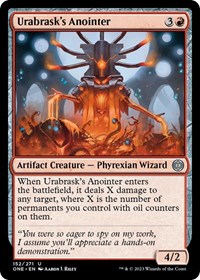 Urabrask's Anointer, Phyrexia: All Will Be One
