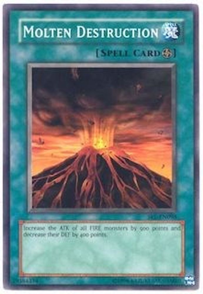 Molten Destruction, Standard, front