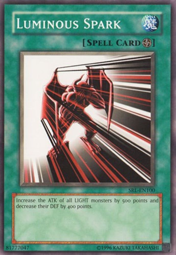Luminous Spark, Standard, front