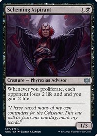 Scheming Aspirant, Phyrexia: All Will Be One