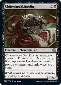 Chittering Skitterling, Phyrexia: All Will Be One