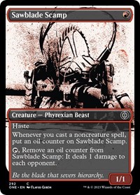 Sawblade Scamp (Showcase), Phyrexia: All Will Be One