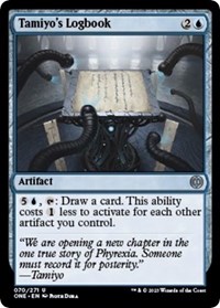 Tamiyo's Logbook, Phyrexia: All Will Be One