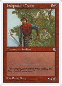 Independent Troops, Portal Three Kingdoms