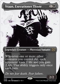 Vraan, Executioner Thane (Showcase), Phyrexia: All Will Be One