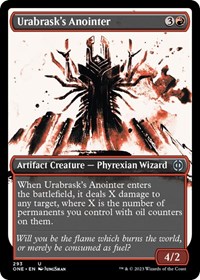 Urabrask's Anointer (Showcase), Phyrexia: All Will Be One