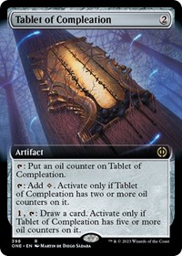 Tablet of Compleation (Extended Art), Phyrexia: All Will Be One