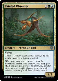 Tainted Observer, Phyrexia: All Will Be One