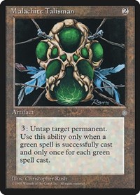 Malachite Talisman, Ice Age